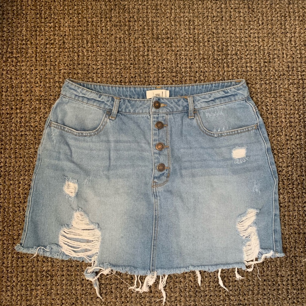 Jean skirt